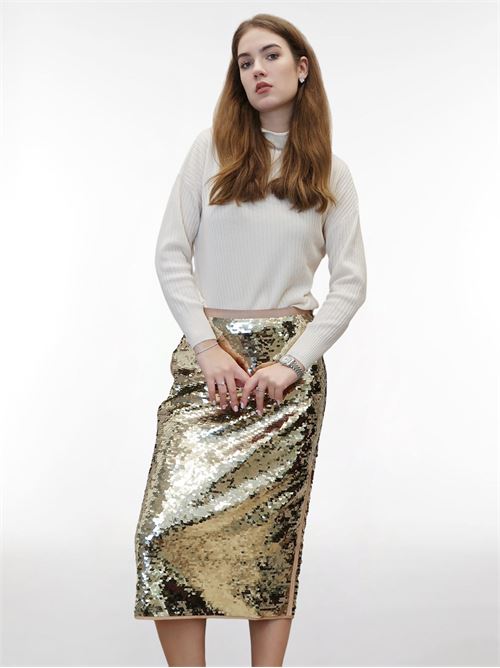 Sequin-detail jersey pencil skirt MAXMARA WEEKEND | 2357760136600001